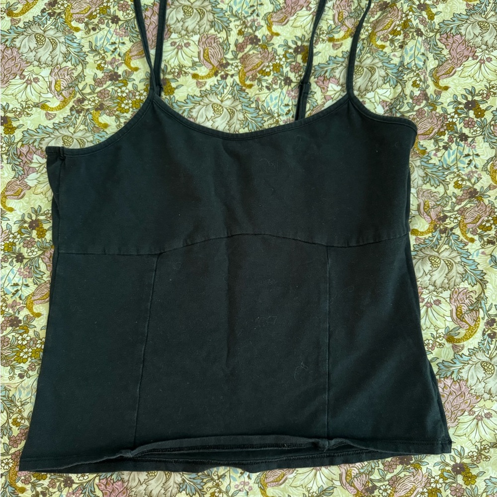 Anthropologie Black Camisole Top